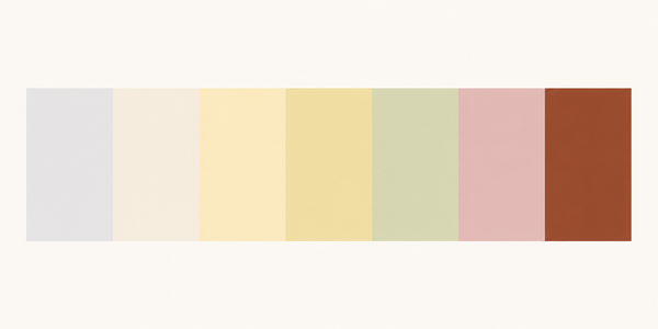 Colour chart showing semen shades from healthy whitish-grey through yellow, green and brown