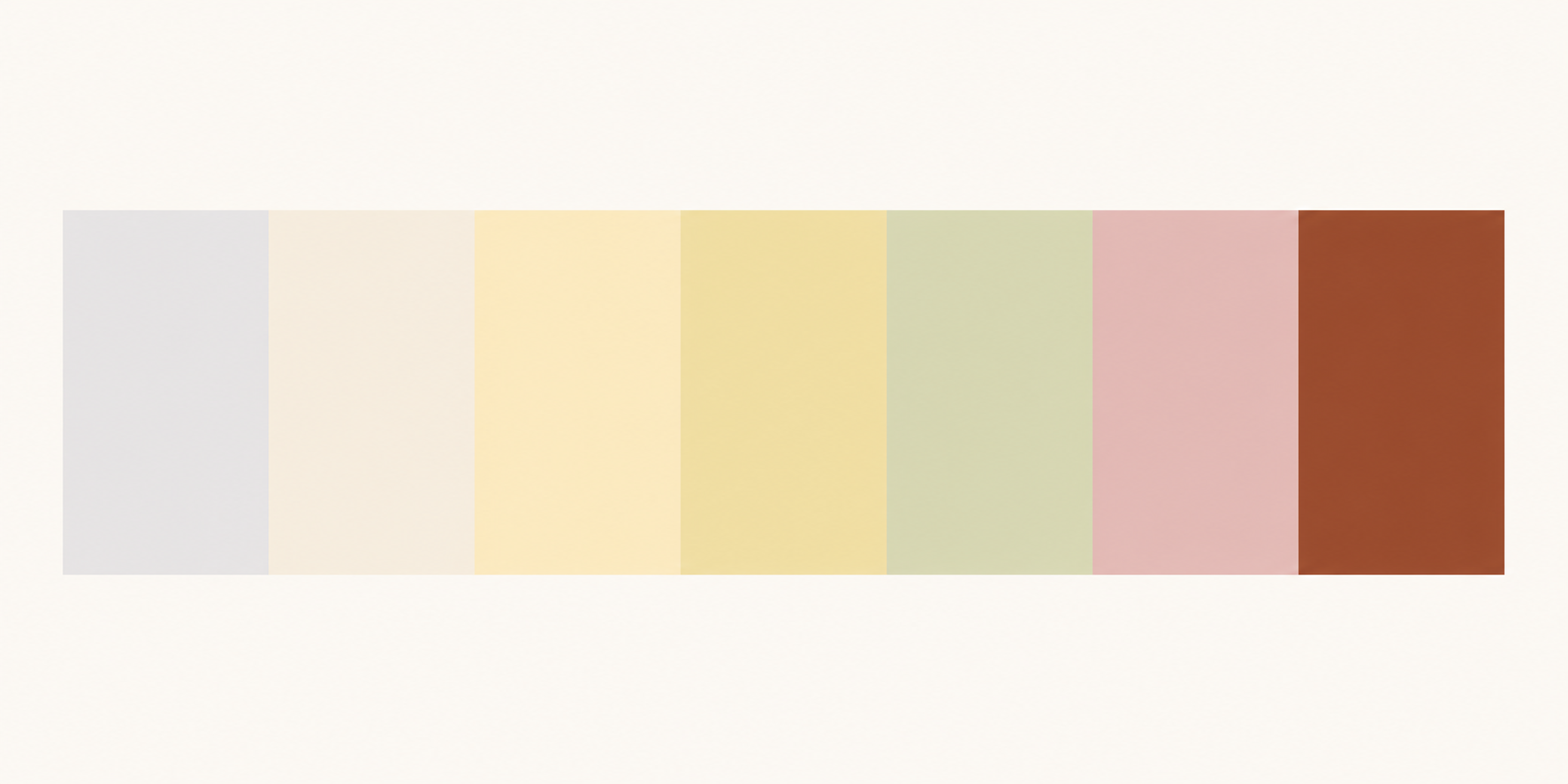 Colour chart showing semen shades from healthy whitish-grey through yellow, green and brown