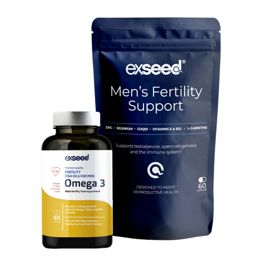 Male Fertility Supplements - Multivitamins and Omega-3 for Sperm Health