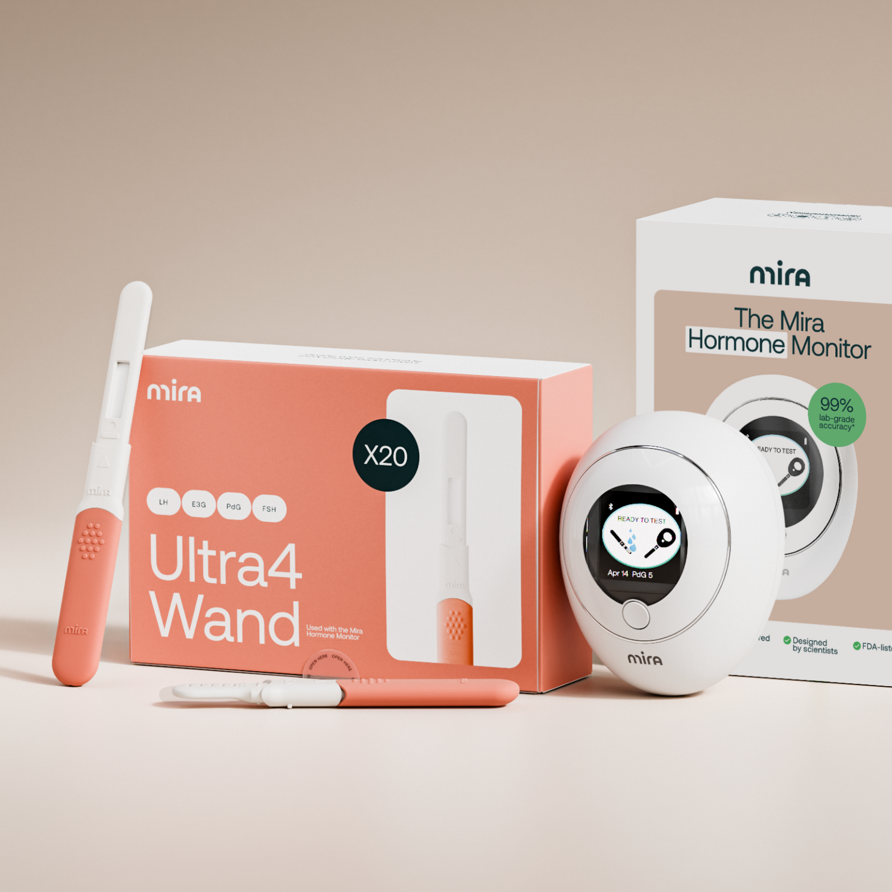 Mira Hormoner-Monitor: Ultra4 Kit