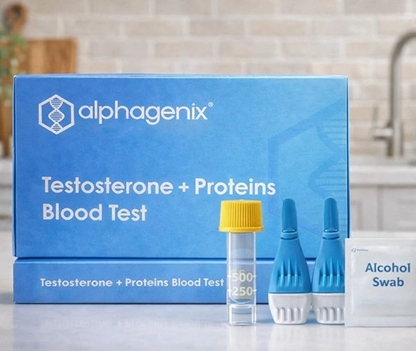 Alphagenix testosteron- en proteïnenbloedtest